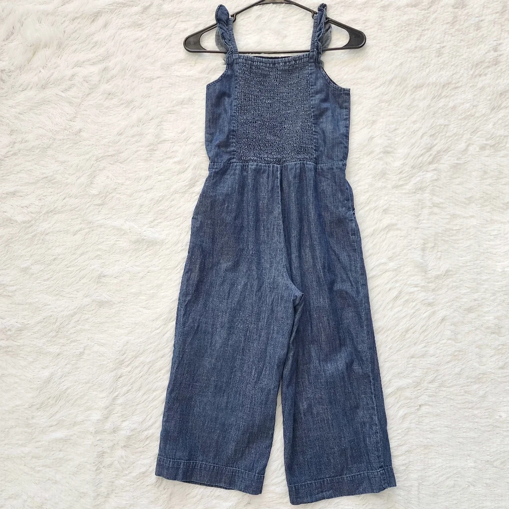 Gap Kids Dark Wash‎ Denim Jumpsuit